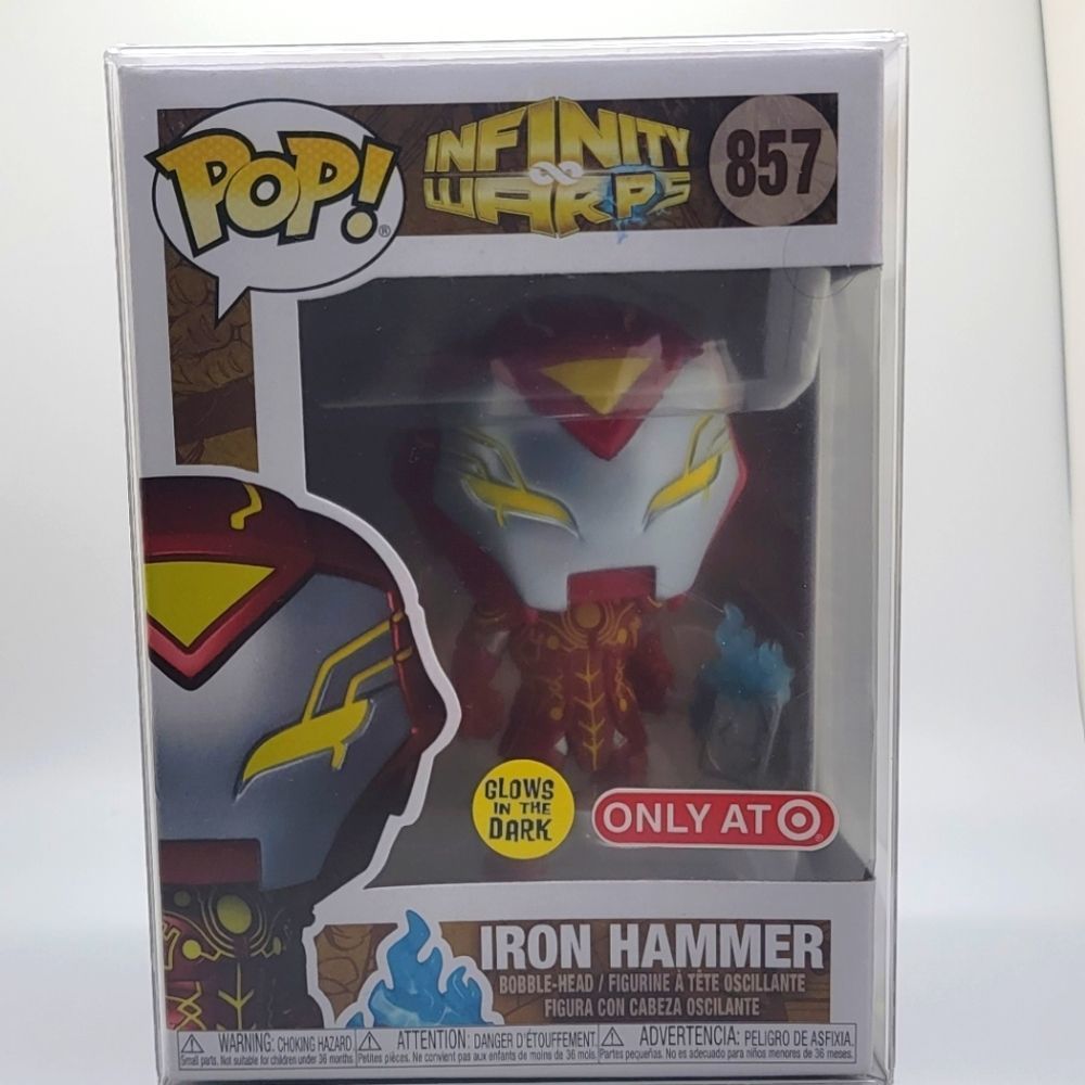 Funko Infinity Warps Iron Hammer 857 Funko Pop Glow in dark